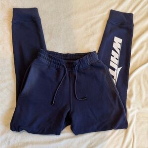 Off-White Main Label Navy Blue Joggers